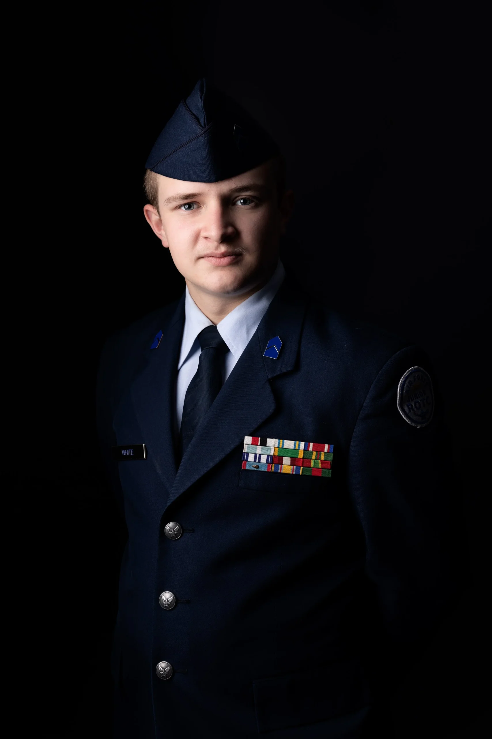 Senior portraits JROTC Uniform