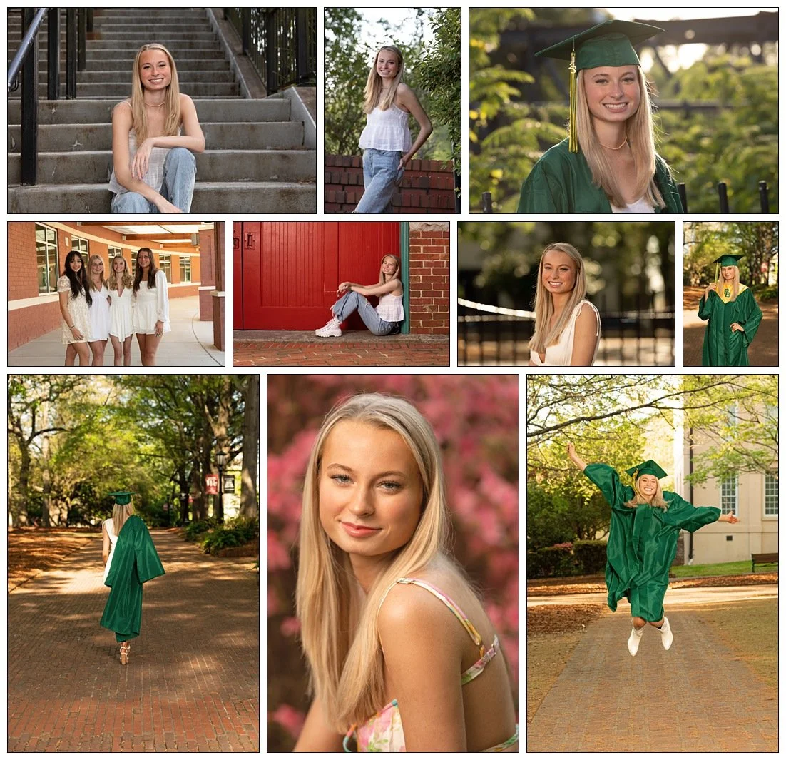 High school senior portraits in columbia sc