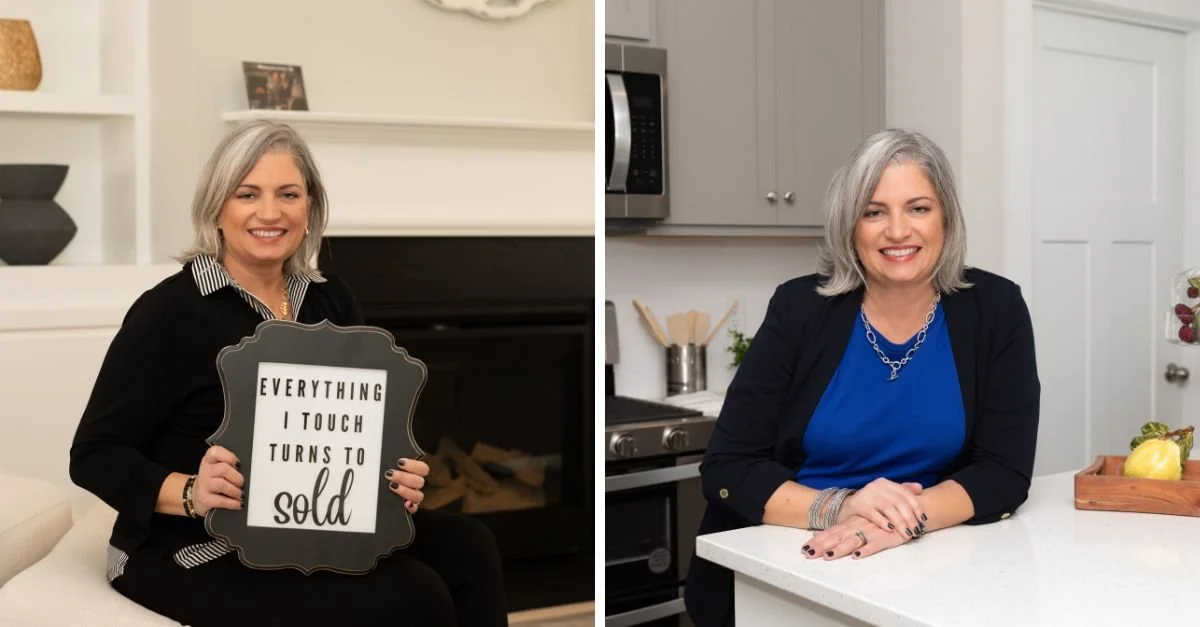 Branding session featuring a local real estate agent in the columbia, south carolina area.